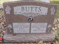 Butts, Thomas George and Rebecca Marie (Becky)